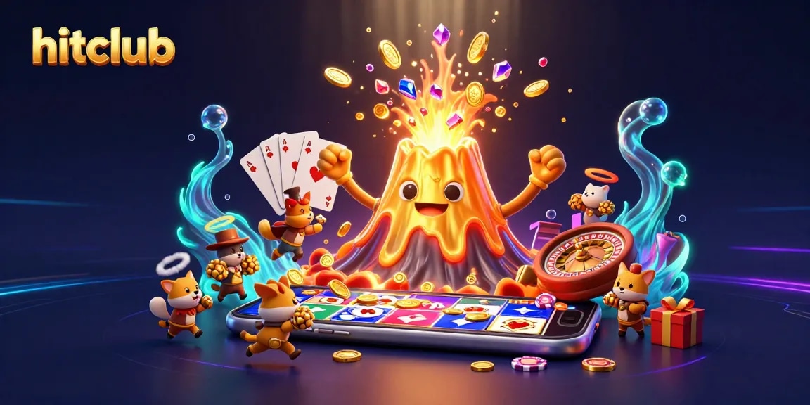 Join the hitclub experience with vibrant casino adventures and treasures exploding from every angle.