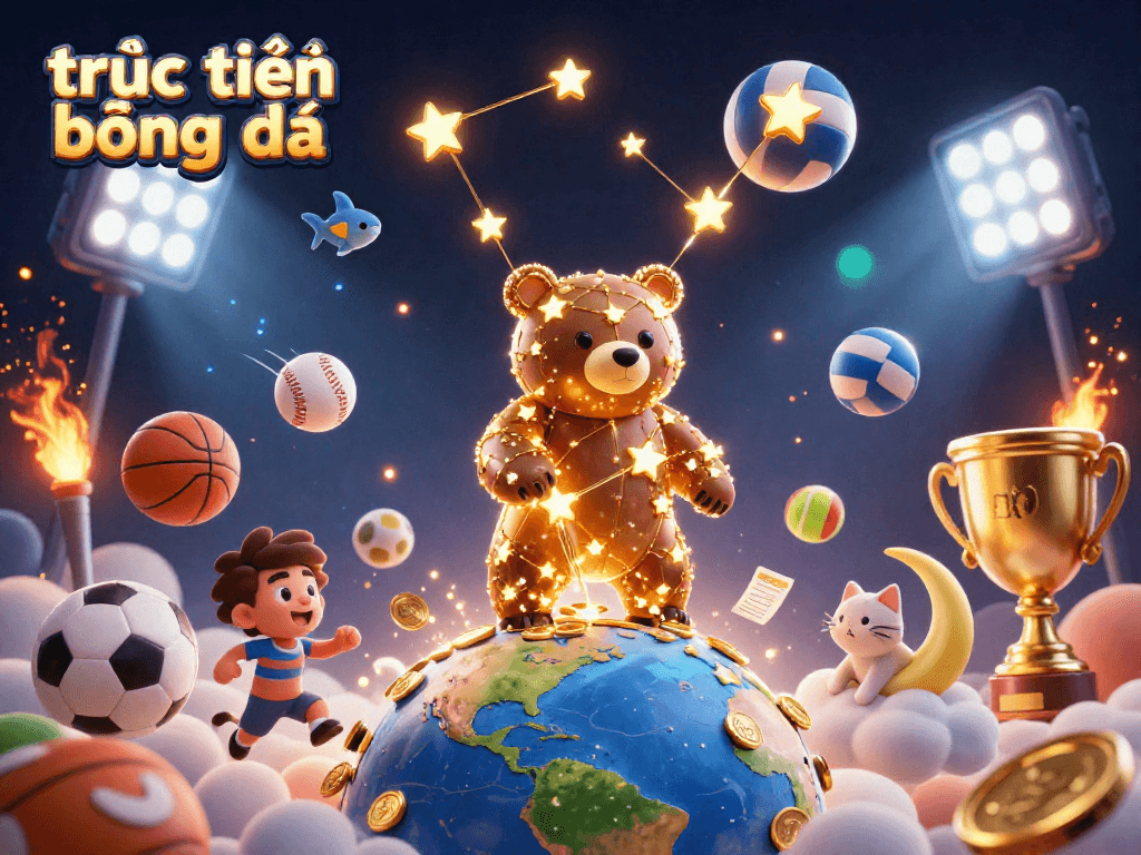 Engage in trực tiếp bóng đá with this vibrant scene of sports and betting excitement.