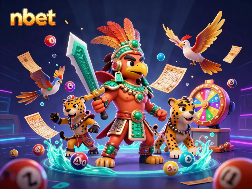 Engage with thrilling nbet gameplay featuring vibrant lottery elements and dynamic characters.