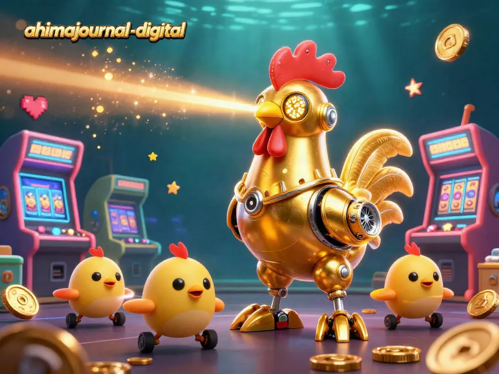 Engage in thrilling slot adventures with ahimajournal-digital's exciting arcade robots!