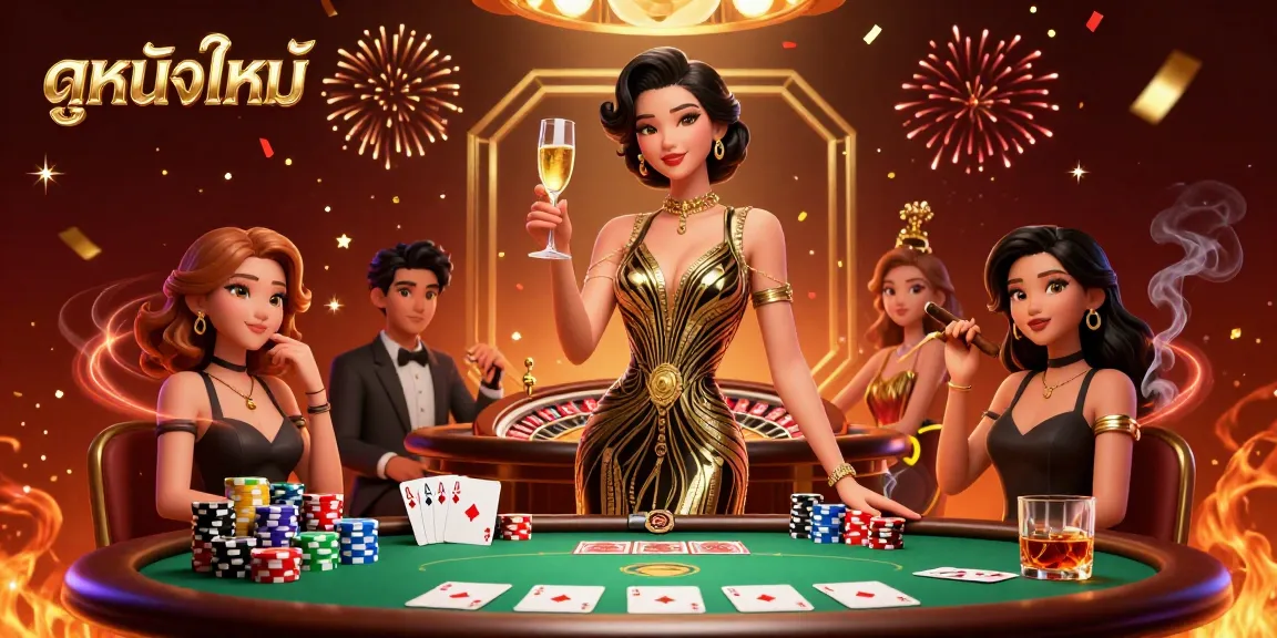 Experience thrilling ดูหนังใหม่ excitement at the casino with elite gameplay elements around a glamorous host.