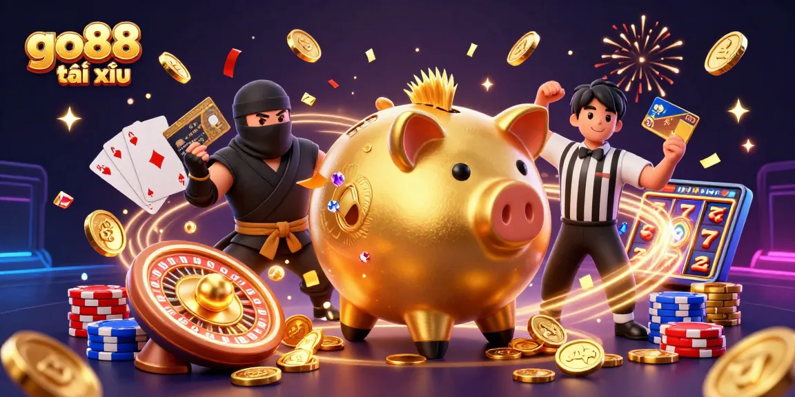 Experience exciting gameplay with go88 tài xỉu featuring vibrant characters and casino elements.