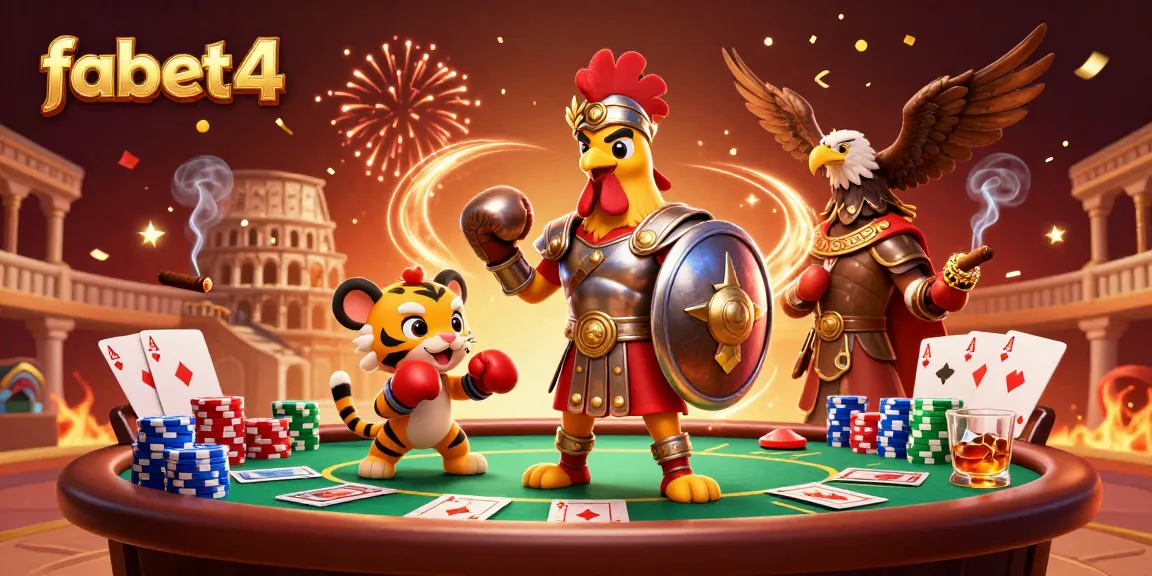 Experience the excitement of fabet4 with a thrilling poker scene bringing games to life.